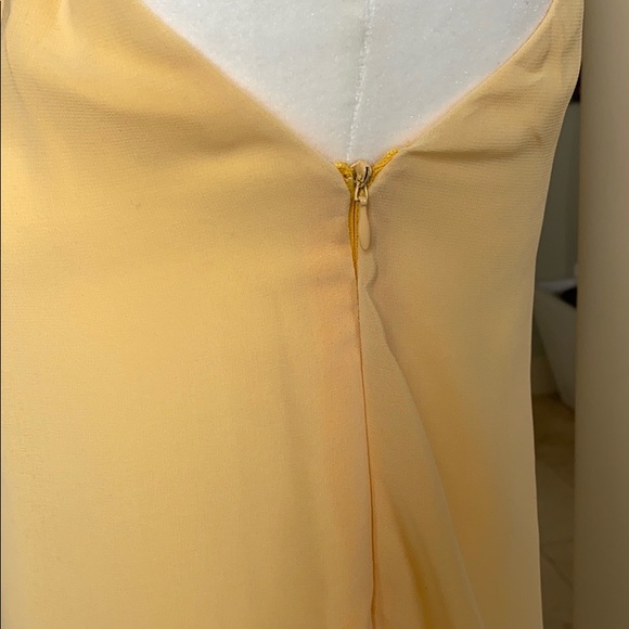 Yellow Embroidered Halter Top - Picture 5 of 7